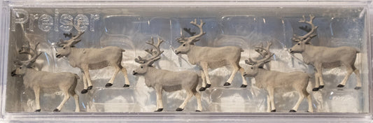 Preiser HO #20394 Reindeer pkg(6)