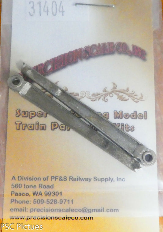 Precision Scale HO #31404 Rods, Main, Mountian Type Locomotive (Castings)