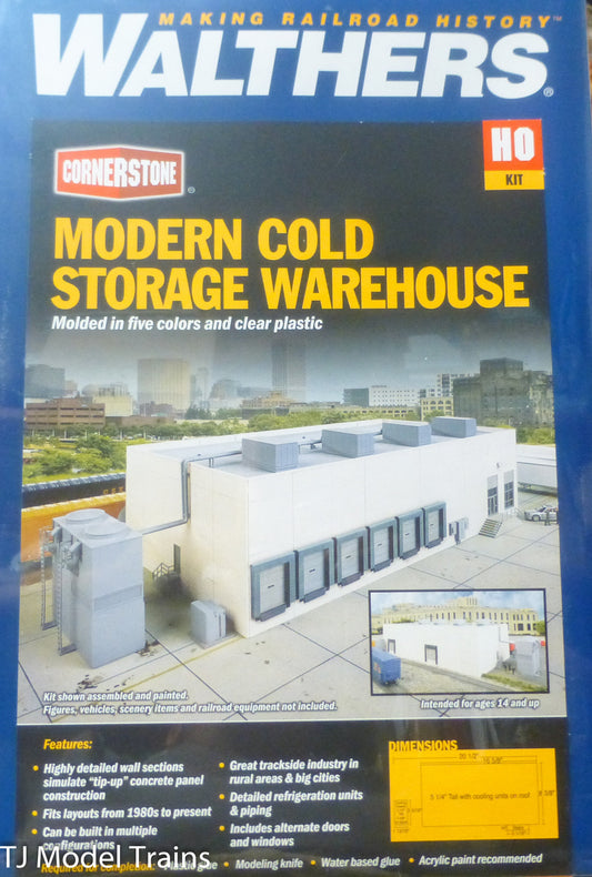 Walthers HO #933-4069 Modern Cold Storage Warehouse (Large Kit)