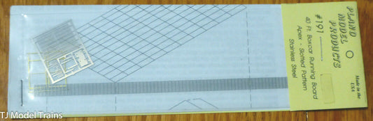 Plano #191 (Walkway Kit) 40' Boxcar Roofwalk Apex - Slotted Pattern