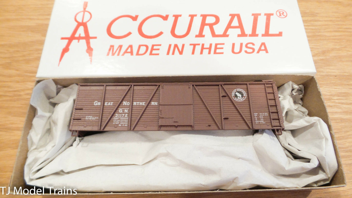 Accurail HO #8110.1 (RD #31172) 40' 6-Panel Wood Boxcar Single Sheath