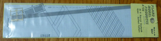 Plano #194 (50' Boxcar Running Board Kit / Apex - Slotted Pattern / Stainless