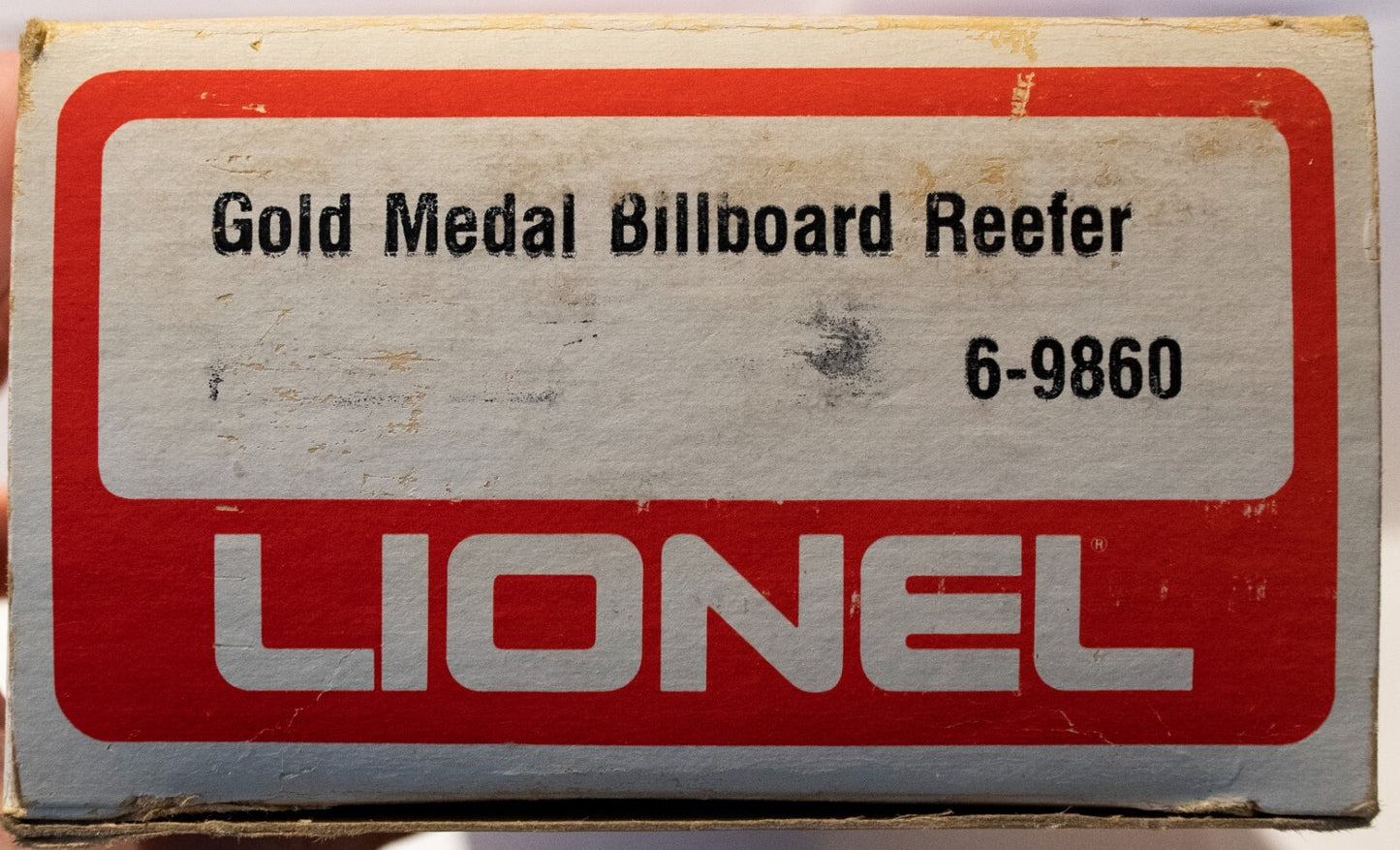 Lionel #6-9860 Gold Medal Billboard Reefer (Used)