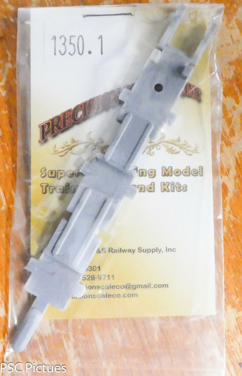 Precision Scale #1350.1 Plate, Cover for C-16 Main Frame, On3 (Plastic)