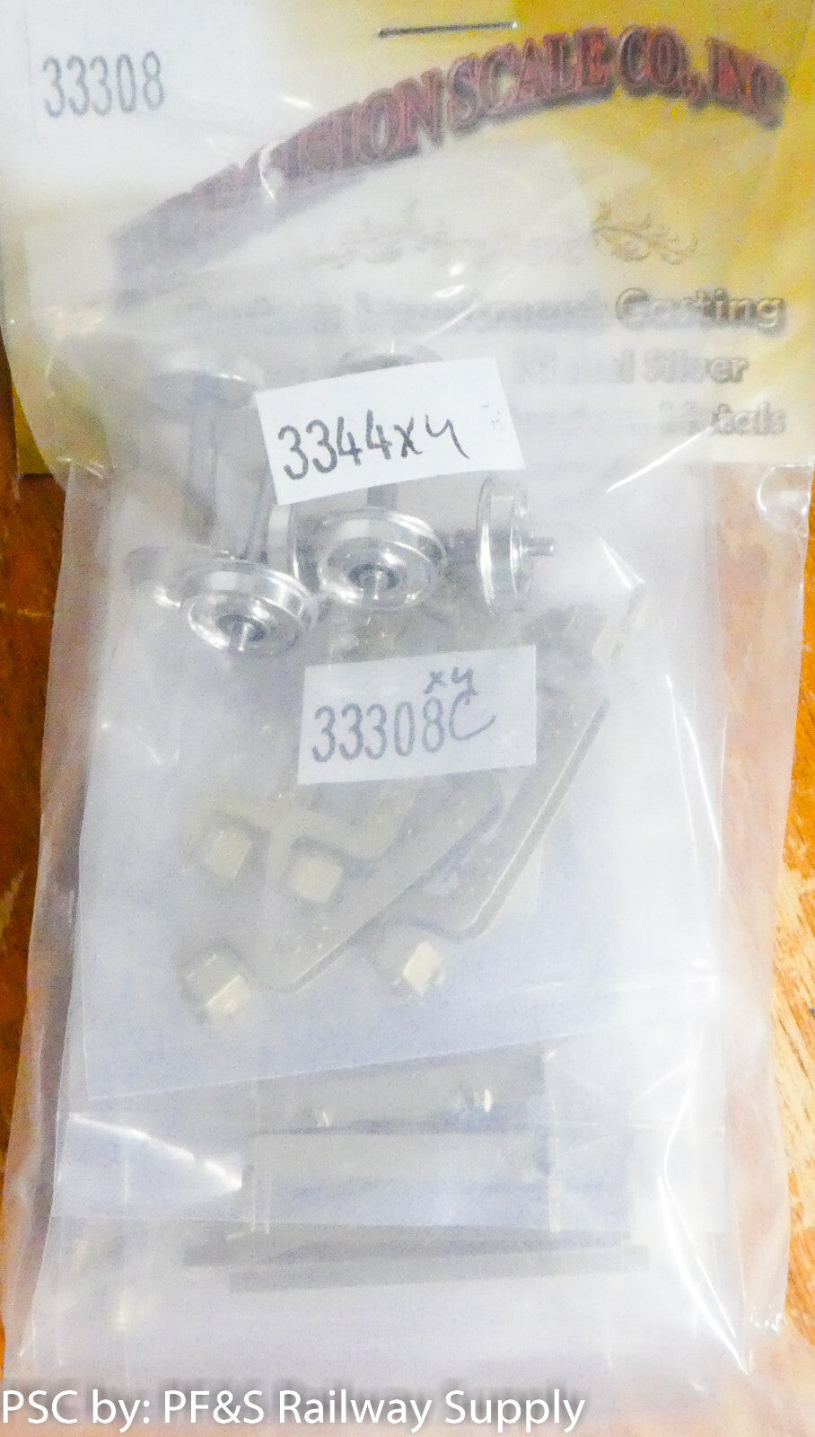 Precision Scale HO #33308 Truck, Commonwealth, 5'3" WB (Brass Kit) 1 Pair