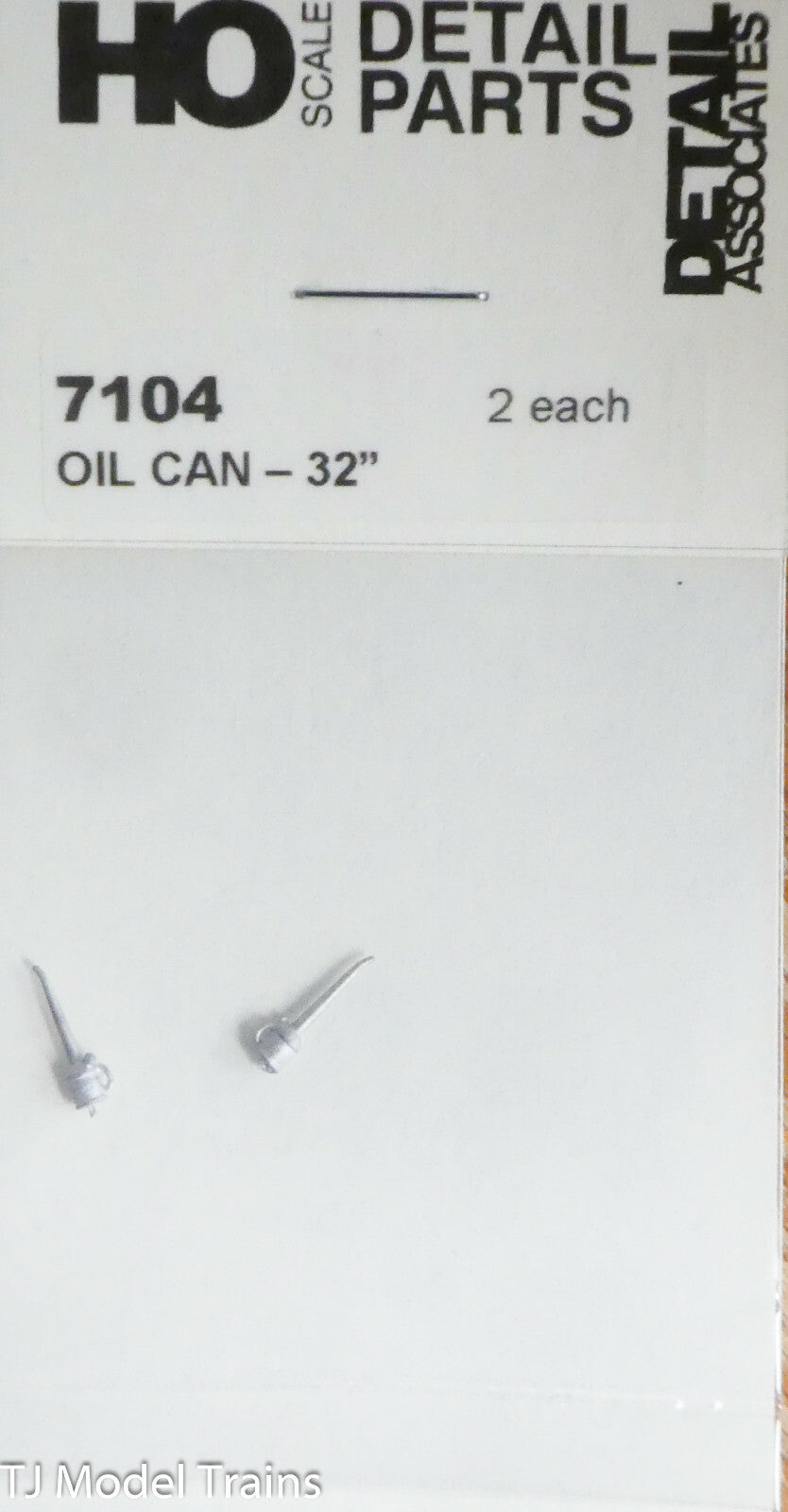 Detail Associates #7104 Old Style Oil Can (2 in package)