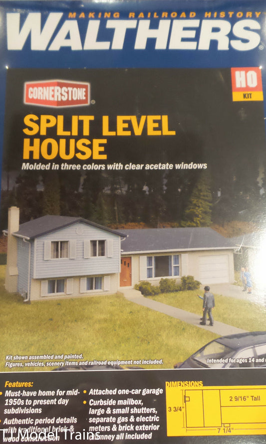 Walthers HO #933-3794 Split Level House