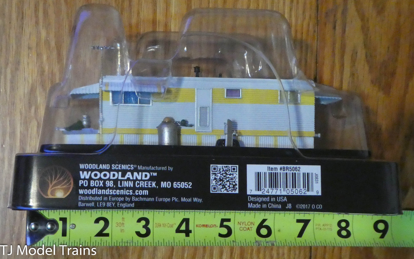Woodland Scenics HO #5062 Sunny Days Trailer-- Built-&-Ready