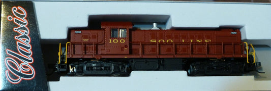 Atlas N #40001781 Alco RS1 - Standard DC - Classic -- Soo Line #100 (maroon)