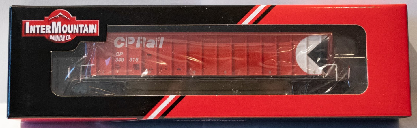 InterMountian N #67102-101 Bathtub Coal Gondola - Ready to Run -- Canadian Pacif