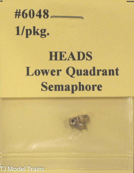 Tomar Industries #6048 Head for: Lower Quadrant Semaphore (HO Scale) Brass