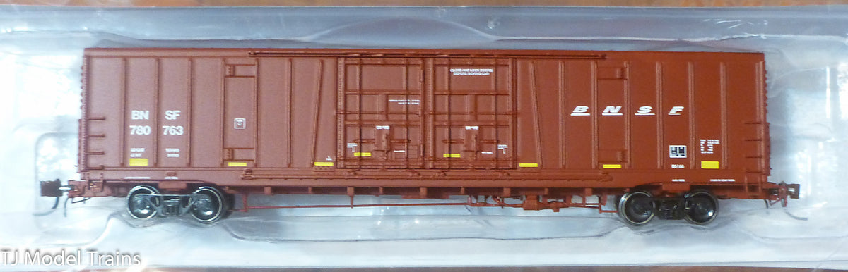 Three Blma BLMA Models N #18067 (Rd #780763) BNSF (Powerbar Logo)Bx-166 60' Beer ...