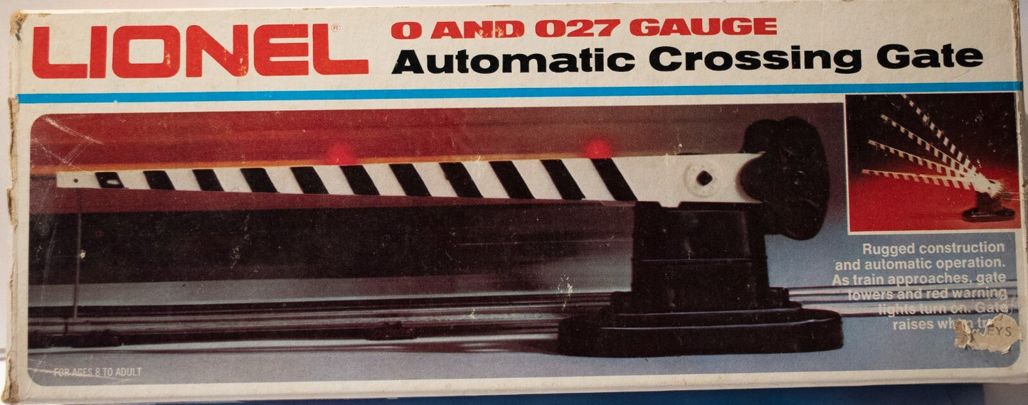 Lionel O Scale  #6-2152 Automatic Crossing Gate