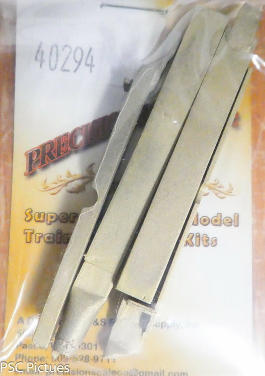 Precision Scale O #40294 Bolsters, for: Log Buggy (Brass Castings 4)