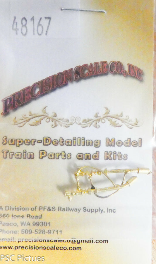 Precision Scale OA #48167 Plumbing, Injector Line w/.035" Dimple for Cab. (Brass