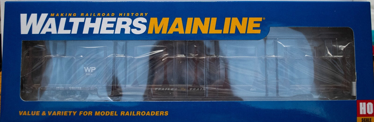 Walthers HO #910-8045 89' Flatcar w/Bi-Level Open Auto Rack - Ready to Run -- We