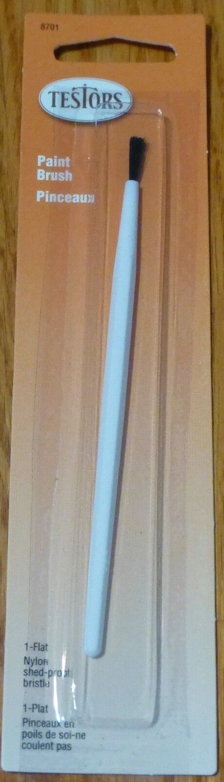 Testors #8701 Shed Proof Synthetic Paint Brush -- Broad Tip