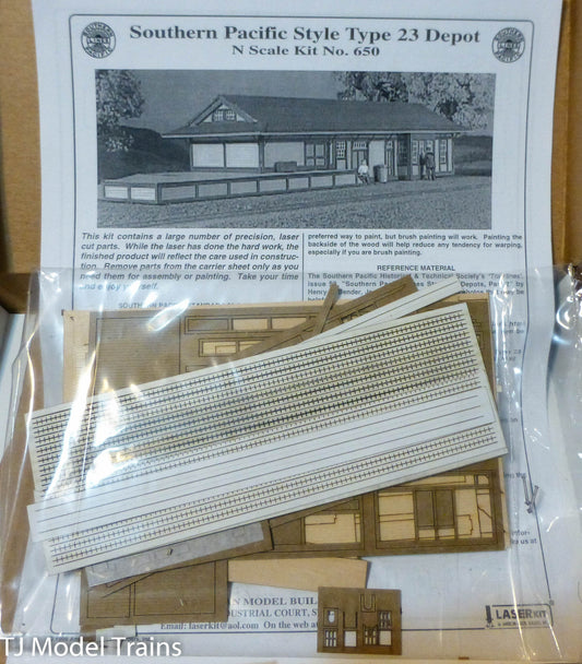 American Model Builders, Inc N #650 SP Combination Type 23 Depot w/Dock
