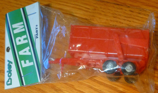 Boley HO #185-201311 Dump Trailer -- red