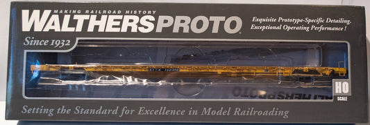 Walthers HO #920-104621 89' Greenbrier TTX 110-ton Flatcar - Ready to Run -- TTX