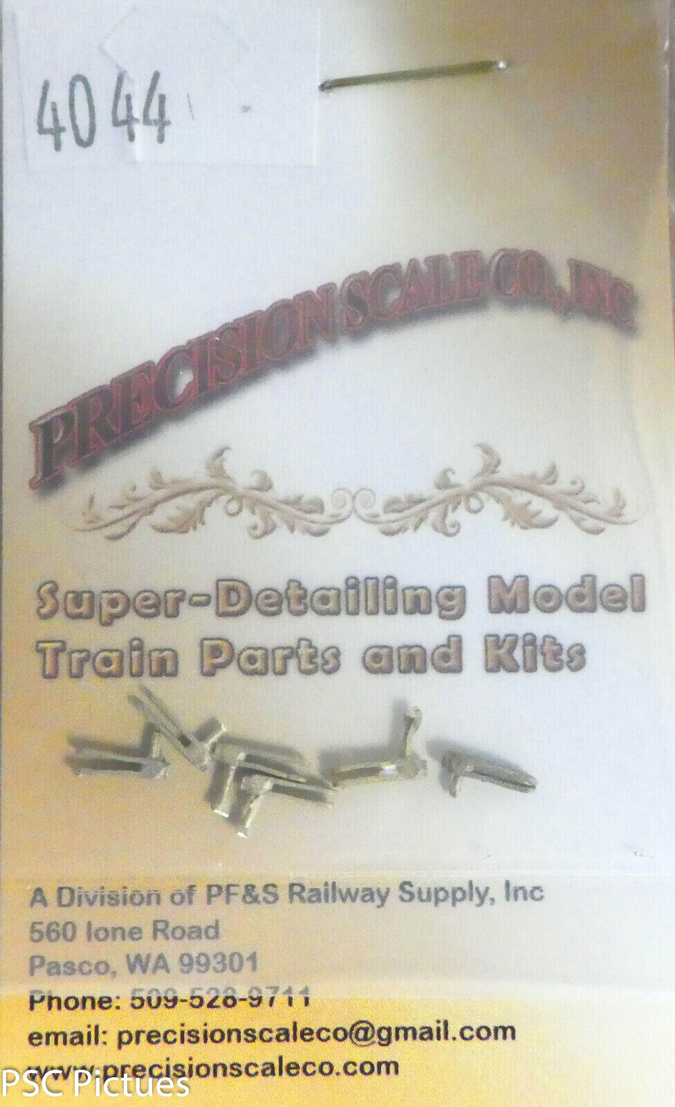 Precision Scale O #4044 Clevise, Ling Adjustable (Brass Castings) 6 in pkg