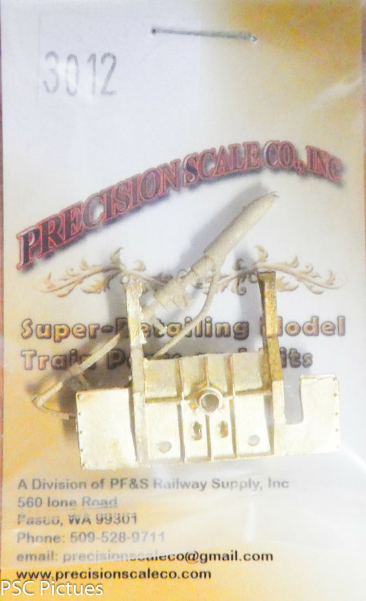 Precision Scale HOn3 #3012 Pilot Deck w/Flanger Lift Bar, D&RGW K's (Brass)