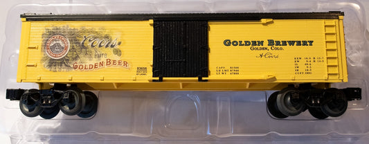 Lionel #6-83656 Coors Reefer Die-cast Metal sprung trucks&Operating couplers Ope