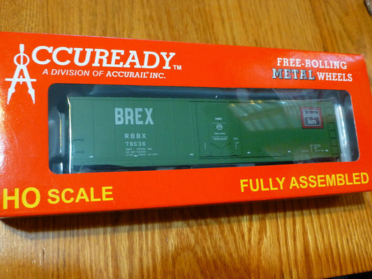 Accurail HO #95120 Burlington Route Plug Door 50' Boxcar (Road #79536)