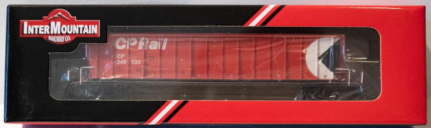 InterMountian N #67102-98 Bathtub Coal Gondola - Ready to Run -- Canadian Pacifi