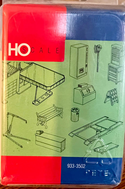 Walthers  HO 933-3502  Modern Gas Station Detailing Kit