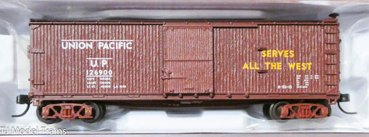 Atlas #50003186 (Rd #126900) Union Pacific (Double Sheathed Box Car) RTR