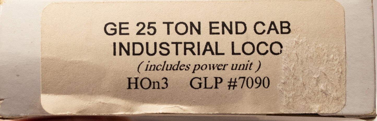 Grandt Line HO #7090 GE 25-Ton Industrial Locomotive -- HOn3