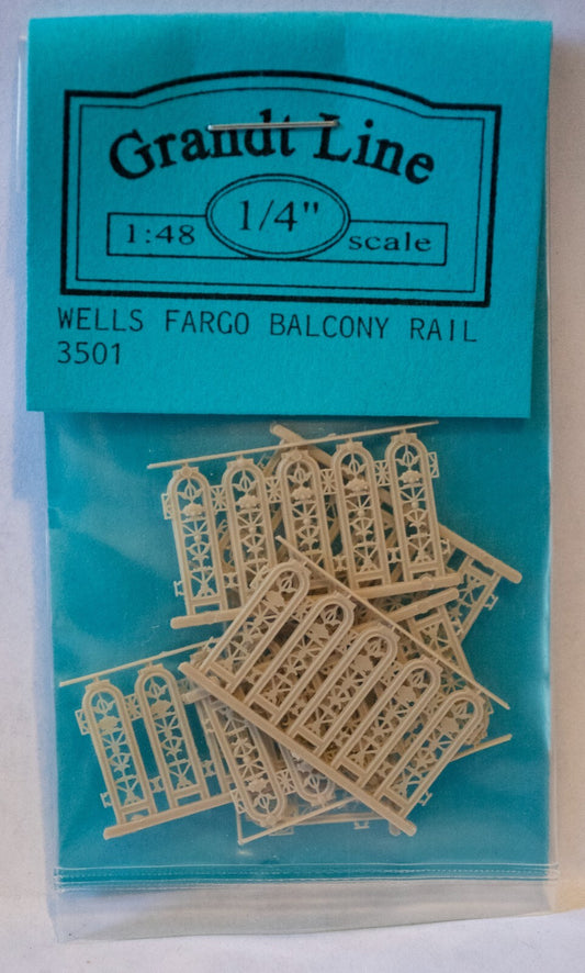 Grandt Line O #3501 Balcony Railings -- Wells Fargo