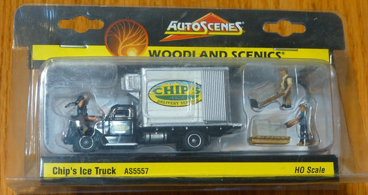 Woodland Scenics HO #5557 Chip's Ice Truck