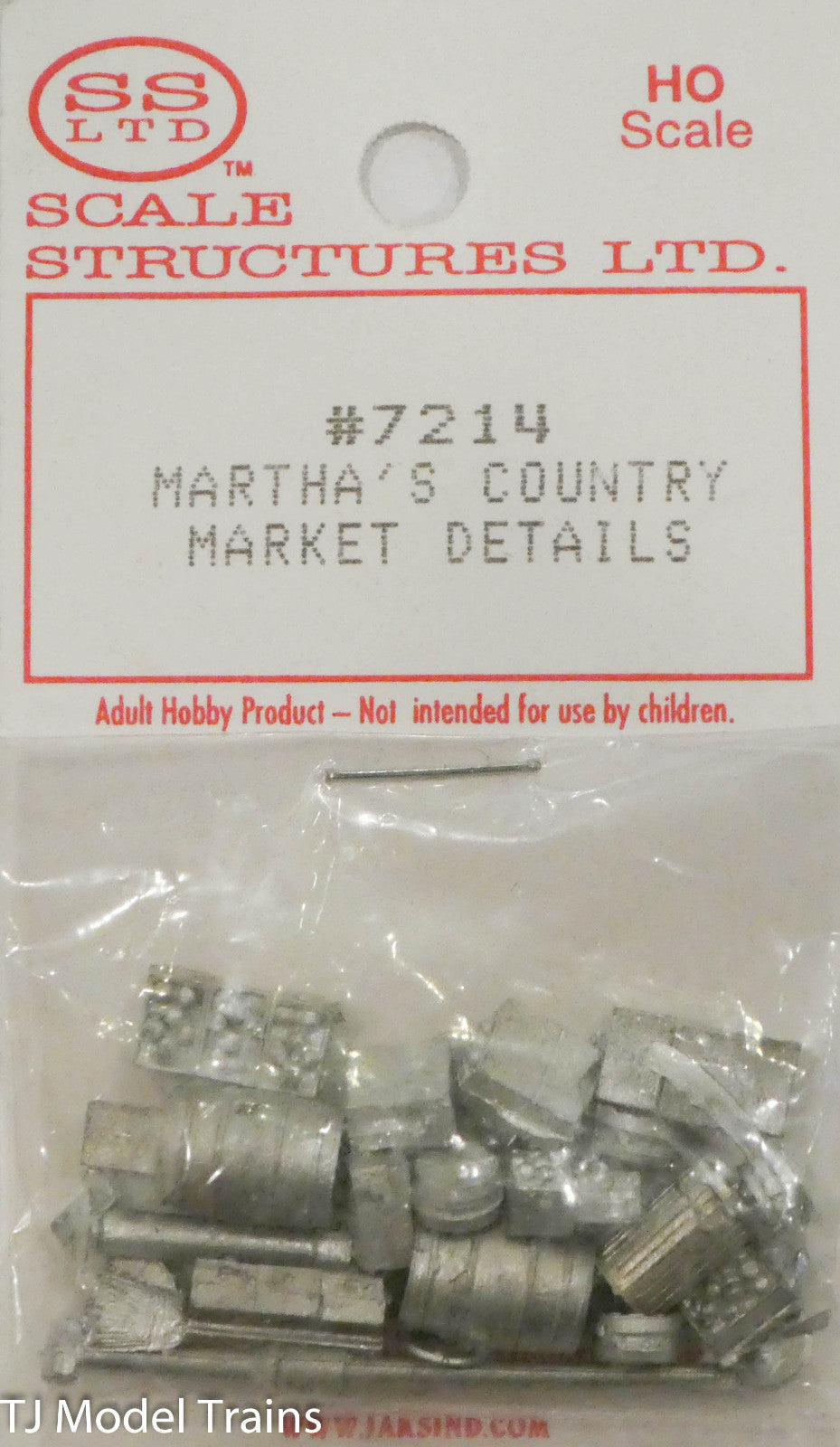 SS Ltd. HO #7214 Martha's Country Market Details (Cast Metal)