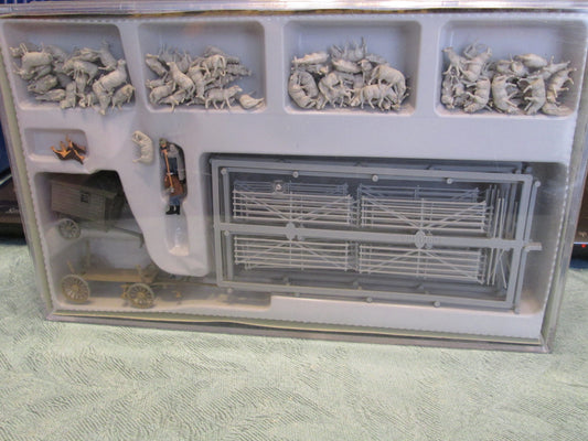 Preiser HO #13003 Shepherd w/Flock & Accessories