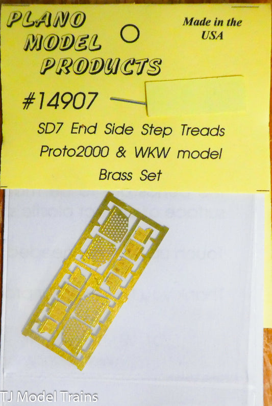 Plano #14907 SD7 End Side Step Treads Fits: Proto2000 & WKW Model (Brass)