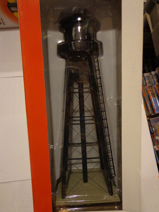 Walthers Cornerstone HO #2825 City Water Tower - Built-ups -- Assembled - Black