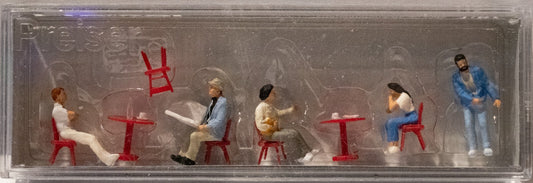 Preiser HO #10369 People Working -- Street Cafe