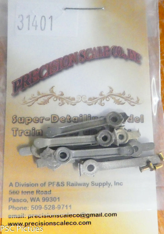 Precision Scale HO #31401 Red St, Side, Mountain Type Locomotives, 6pcs