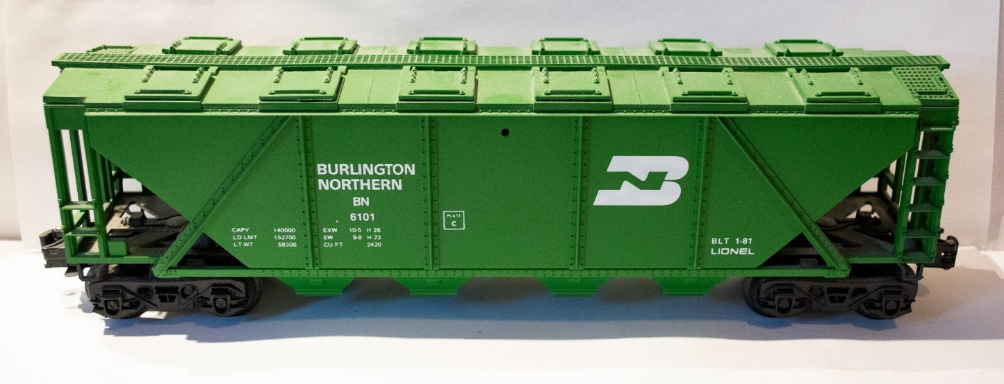 Lionel O Scale (Used) #6-6101 Burlington Covered Hopper