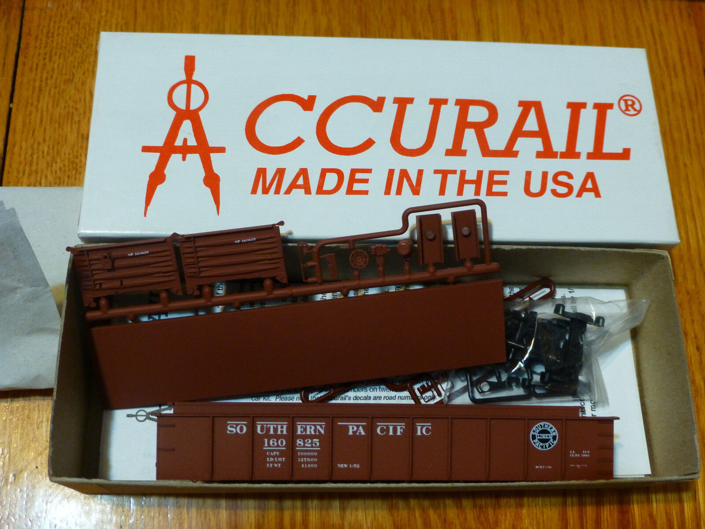 Accurail HO #3708 AAR 41' Drop End Gondola SP