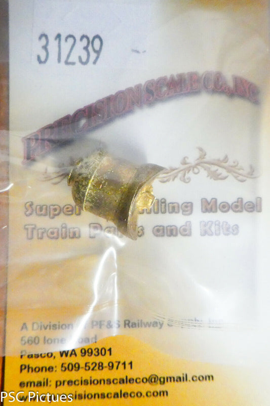 Precision Scale HO #31239 Dome, Steam, for: Large Locomotives (brass)