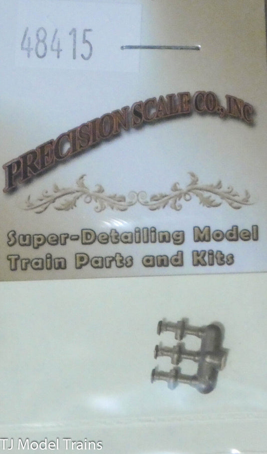 Precision Scale #48415 Valve, Globe, Cored, 6" Handle, Brass