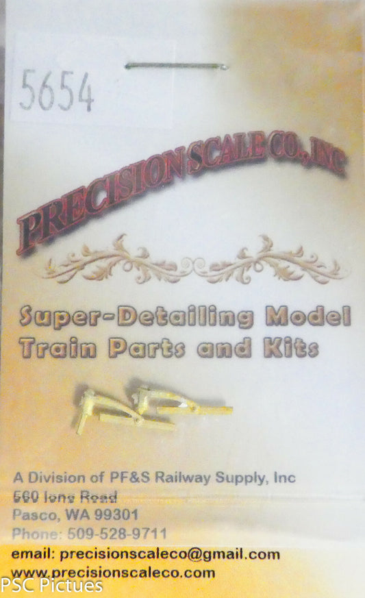 Precision Scale O #5654 Windshield Wipers W/Blade, for EMD (Brass)