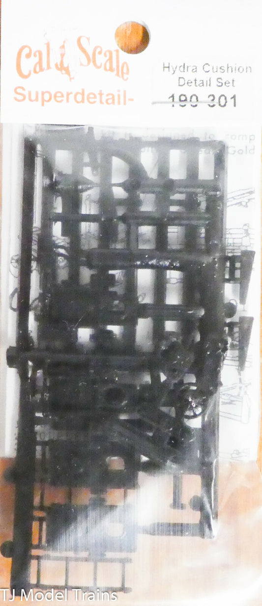 Cal-Scale HO #301 Hydra Cushion Detail Set (Plasic Parts)