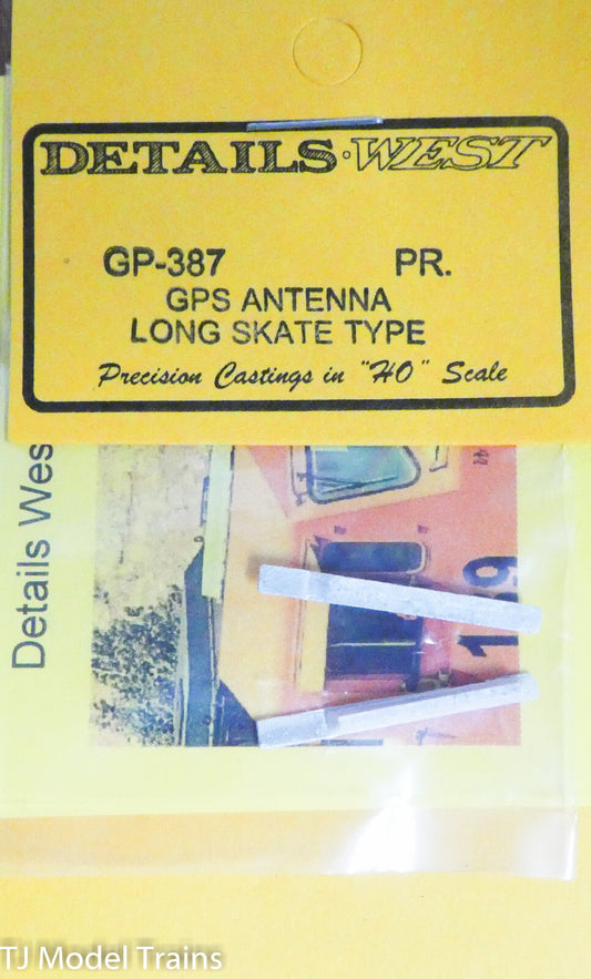 Details West HO #387 GPS Antenna Long Skate Type (Light Cast)