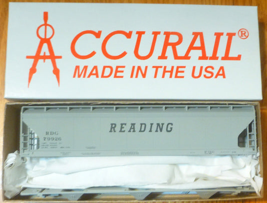 Accurail HO #2039.1 ACF 3-Bay Cov. Hopper Reading