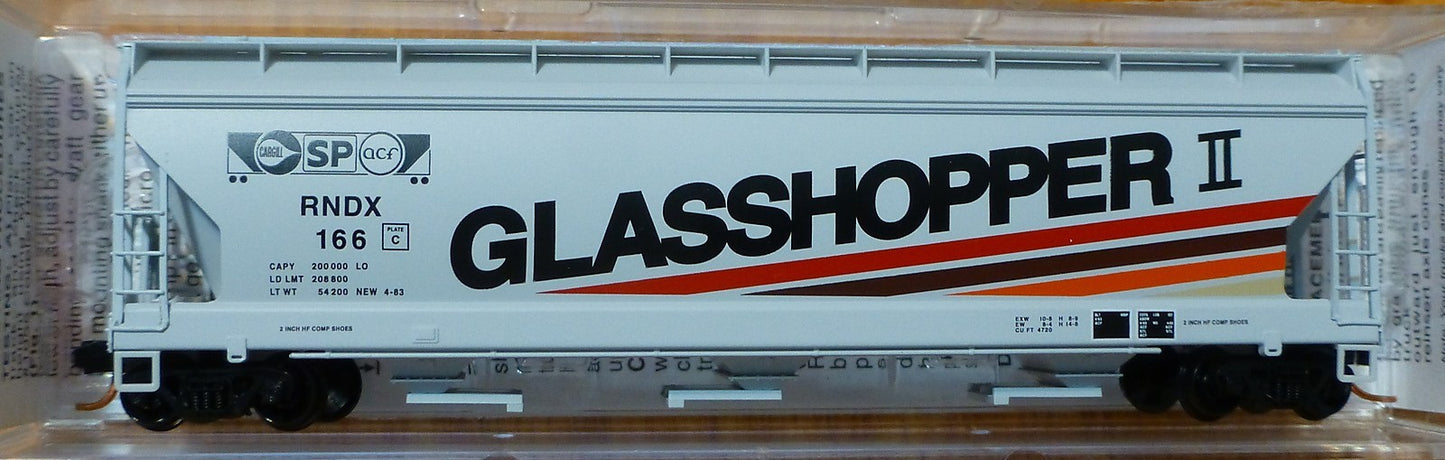 Micro-Trains Line #09400240 ACF Industries #166 3-Bay ACF Center Flow Covered