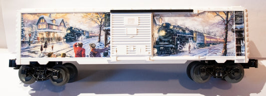 Lionel O Scale  #6-39350 THOMAS KINKADE "ALL ABOARD FOR CHRISTMAS" BOXCAR